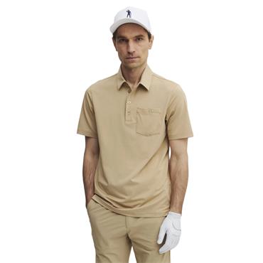 Seve Gents Dublin Pocket Polo Shirt Khaki