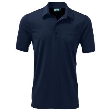 Seve Gents Dublin Pocket Polo Shirt Navy Blue