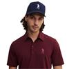 Seve Gents Big Icon Polo Shirt Burgundy