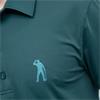 Seve Gents Big Icon Polo Shirt Deep Green