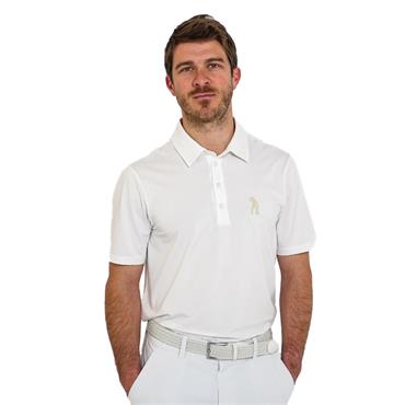 Seve Gents Big Icon Polo Shirt White