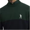 Seve Gents Heritage Block Sweater Deep Green - Navy
