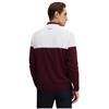 Seve Gents Heritage Block Sweater White - Burgundy