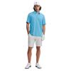 Seve Gents Icon Allover Polo Shirt Alaskan Blue