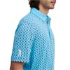 Seve Gents Icon Allover Polo Shirt Alaskan Blue