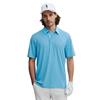 Seve Gents Icon Allover Polo Shirt Alaskan Blue