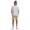 Seve Gents Icon Allover Polo Shirt Ash Grey