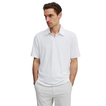Seve Gents Icon Allover Polo Shirt Egg White