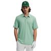 Seve Gents Icon Allover Polo Shirt Frosty Green