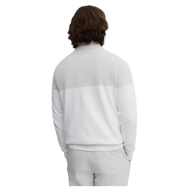 Seve Gents Icon Block Sweater Egg White - Ash Grey