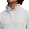 Seve Gents Icon Pivot ¼ Zip Ash Grey