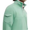 Seve Gents Icon Pivot ¼ Zip Frosty Green