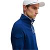 Seve Gents Icon Pivot ¼ Zip Ink Blue