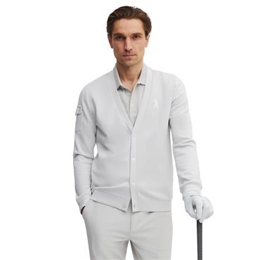 Seve Ladies Icon 3Iron Tech Cardigan Ash Grey