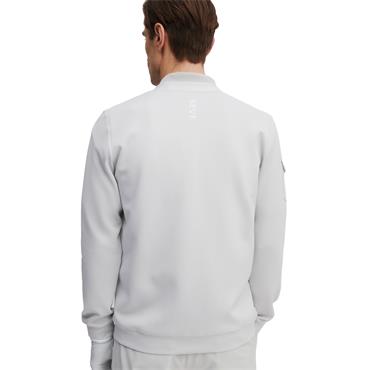 Seve Ladies Icon 3Iron Tech Cardigan Ash Grey