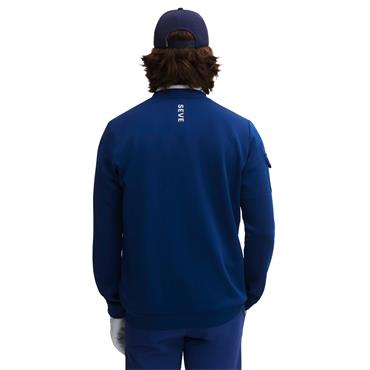 Seve Gents Icon 3Iron Tech Cardigan Ink Blue