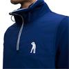 Seve Gents Icon Capitan Half Hoodie Ink Blue