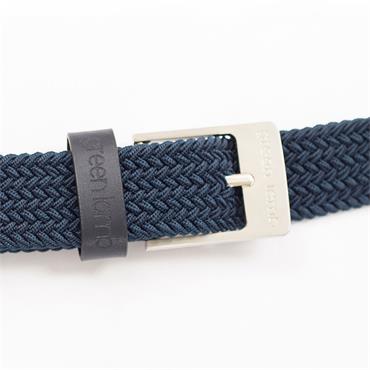 Green Lamb Ladies Desiree Stretch Belt Navy