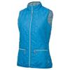Green Lamb Kelly Reversible Gilet Cobalt Zing