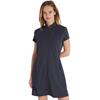 Green Lamb Ladies Nicolette Cap Sleeve Zip Dress Navy