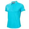 Green Lamb Ladies Oakley Club Polo Shirt Peacock Blue
