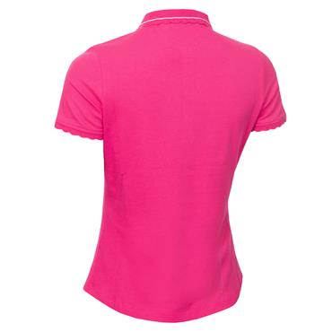 Green Lamb Ladies Oakley Club Polo Shirt Raspberry - Pink