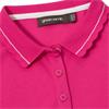 Green Lamb Ladies Oakley Club Polo Shirt Raspberry - Pink