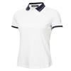 Green Lamb Ladies Oakley Club Polo Shirt White - Navy