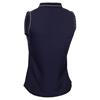 Green Lamb Ladies Octavia Sleeveless Club Polo Shirt Navy
