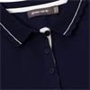 Green Lamb Ladies Octavia Sleeveless Club Polo Shirt Navy