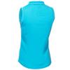 Green Lamb Ladies Octavia Sleeveless Club Polo Shirt Peacock Blue