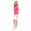 Green Lamb Ladies Octavia Sleeveless Club Polo Shirt Raspberry - Pink