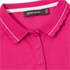 Green Lamb Ladies Octavia Sleeveless Club Polo Shirt Raspberry - Pink