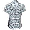 Green Lamb Ladies Odelle Printed Polo Shirt Arielli Print