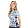 Green Lamb Ladies Odelle Printed Polo Shirt Arielli Print
