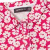 Green Lamb Ladies Odelle Printed Polo Shirt Carnation Print