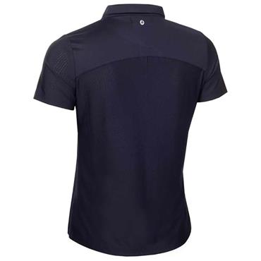 Green Lamb Ladies Ola Mesh Polo Shirt Navy