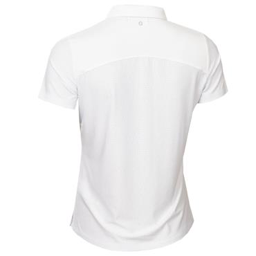 Green Lamb Ladies Ola Mesh Polo Shirt White