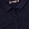 Green Lamb Olga Sleeveless Mesh Polo Shirt Navy