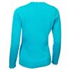 Green Lamb Ladies Oonagh Trellis V-Neck Sweater Peacock Blue