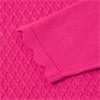 Green Lamb Ladies Oonagh Trellis V-Neck Sweater Raspberry - Pink