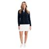 Green Lamb Ladies Olena Cable Cardigan Navy