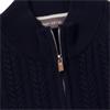 Green Lamb Ladies Olena Cable Cardigan Navy
