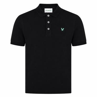 Lyle & Scott Gents Polo Shirt Jet Black (Z865)