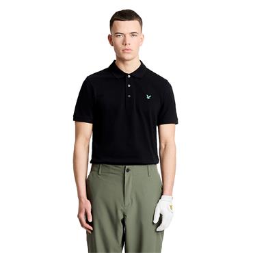 Lyle & Scott Gents Polo Shirt Jet Black (Z865)