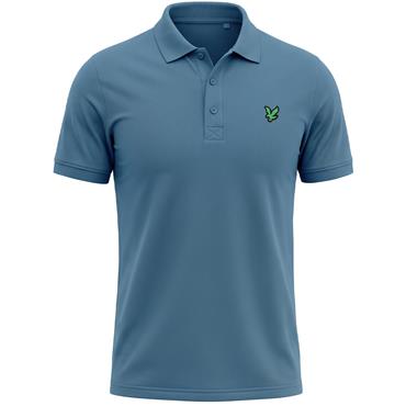 Lyle & Scott Gents Polo Shirt Ocean Sky (X861)