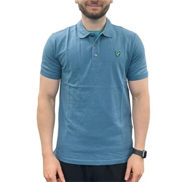 Lyle & Scott Gents Polo Shirt Ocean Sky (X861)