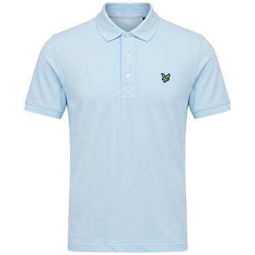 Lyle & Scott Gents Polo Shirt Sea Breeze Blue (Y408)