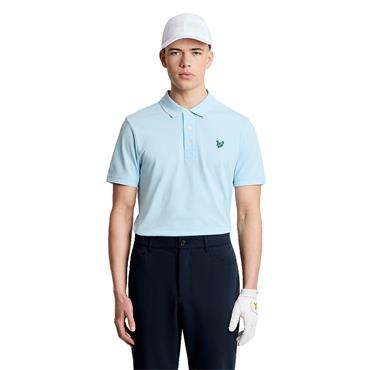 Lyle & Scott Gents Polo Shirt Sea Breeze Blue (Y408)