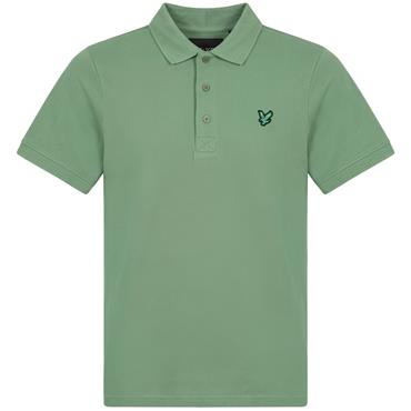Lyle & Scott Gents Polo Shirt Smoke Green (X576)